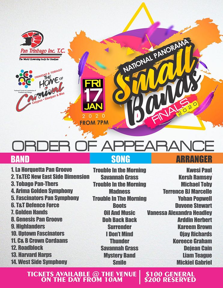 Panorama 2020: Small Bands Finals | | My Trini Lime