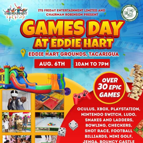 Games Day At Eddie Hart Grounds My Trini Lime